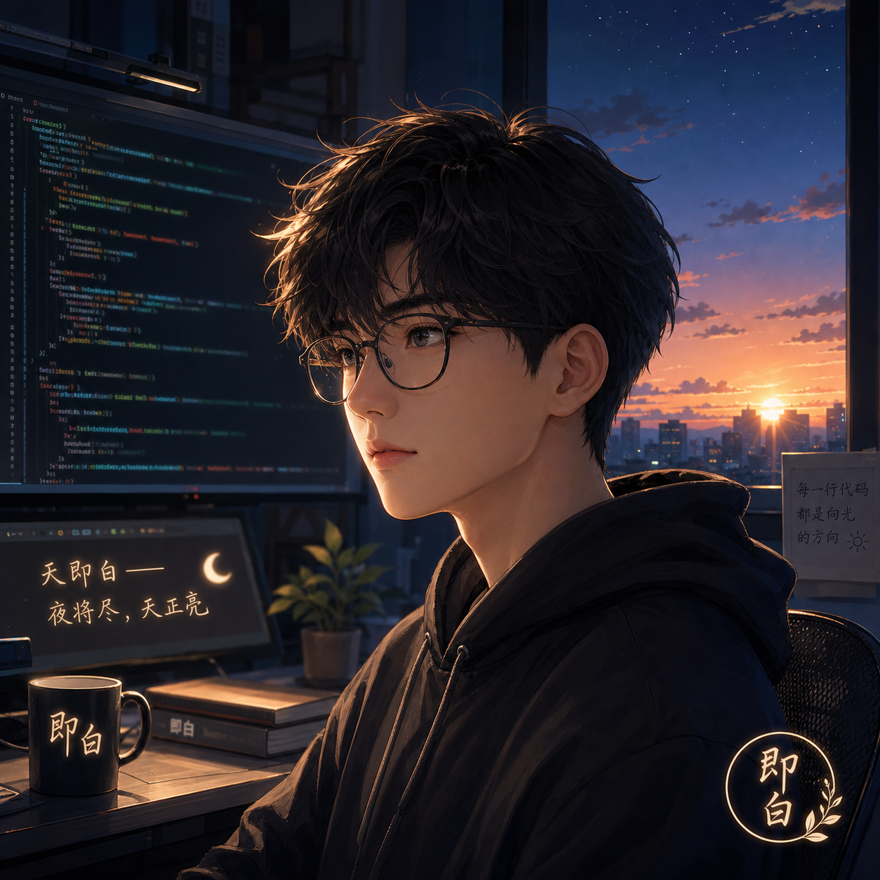 即白 · JIBAI 头像
